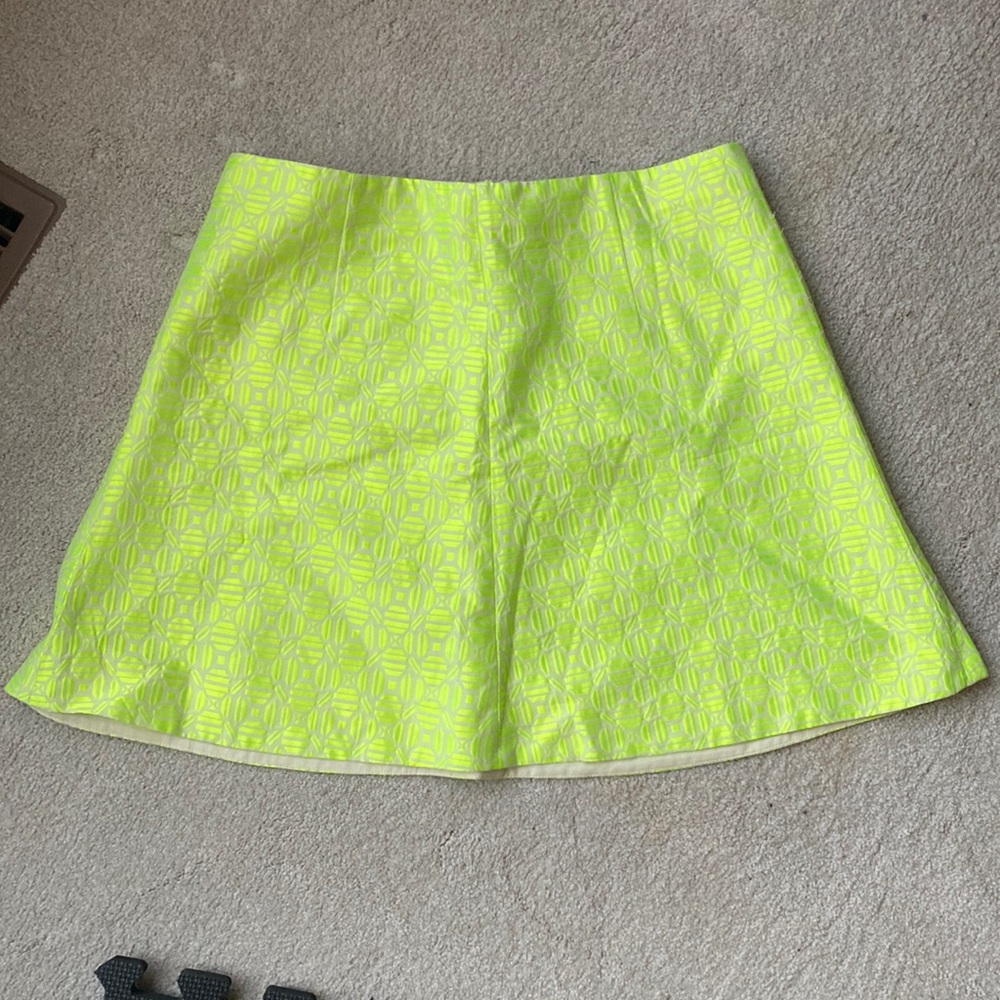 J Crew Neon skirt